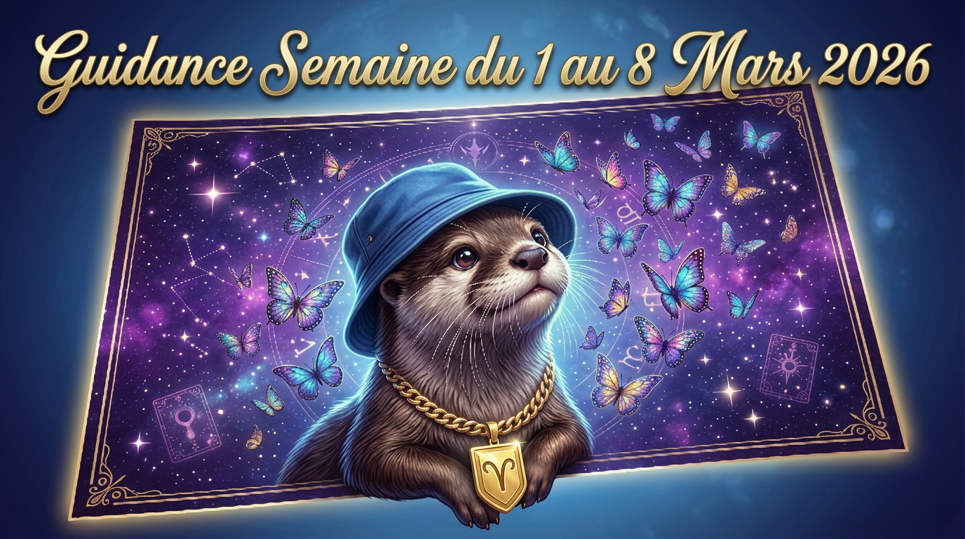 Horoscope tarot du 1 au 8 mars 2026 pour les 12 signes astrologiques – playlist YouTube PouPou Tarot