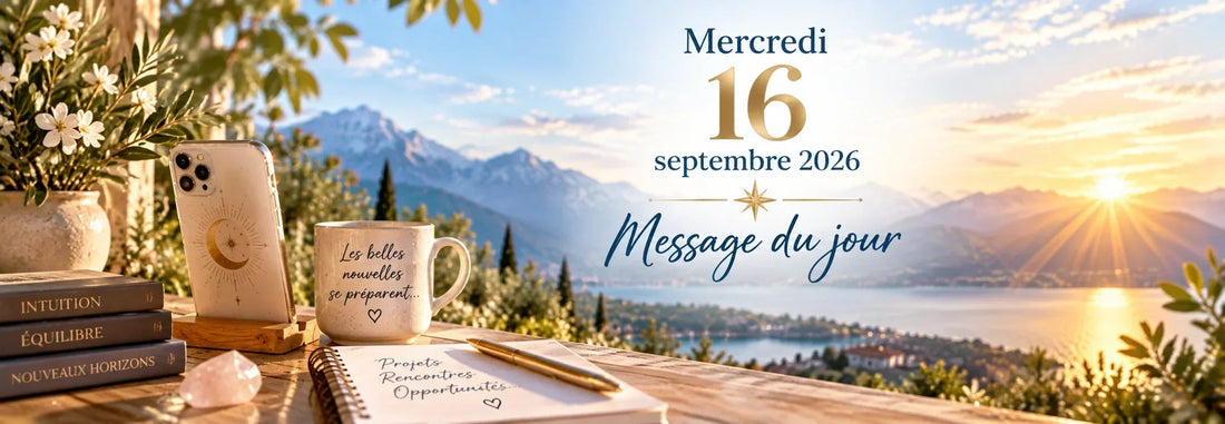 TAROT - Message du jour : mercredi 16 septembre 2026