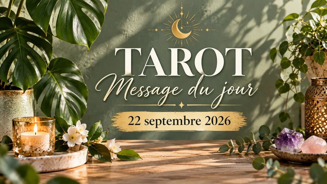 TAROT - Message du jour : 22 septembre 2026
