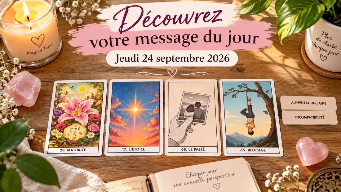 TAROT - Message du jeudi 24 septembre 2026