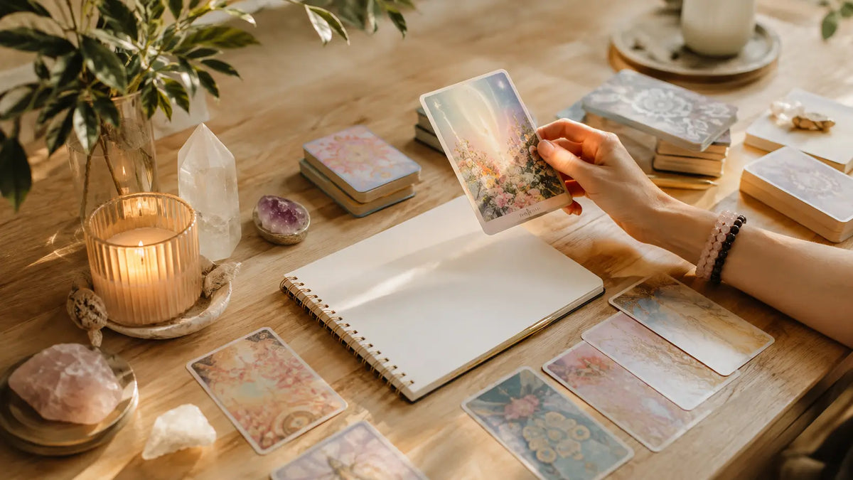 Tirage de tarot et cartes oracle pour comprendre comment fonctionne une lecture divinatoire