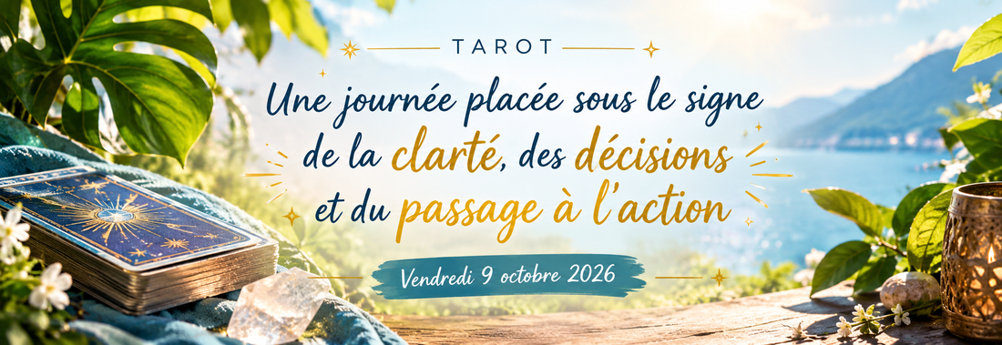 TAROT – Message du jour : vendredi 9 octobre 2026