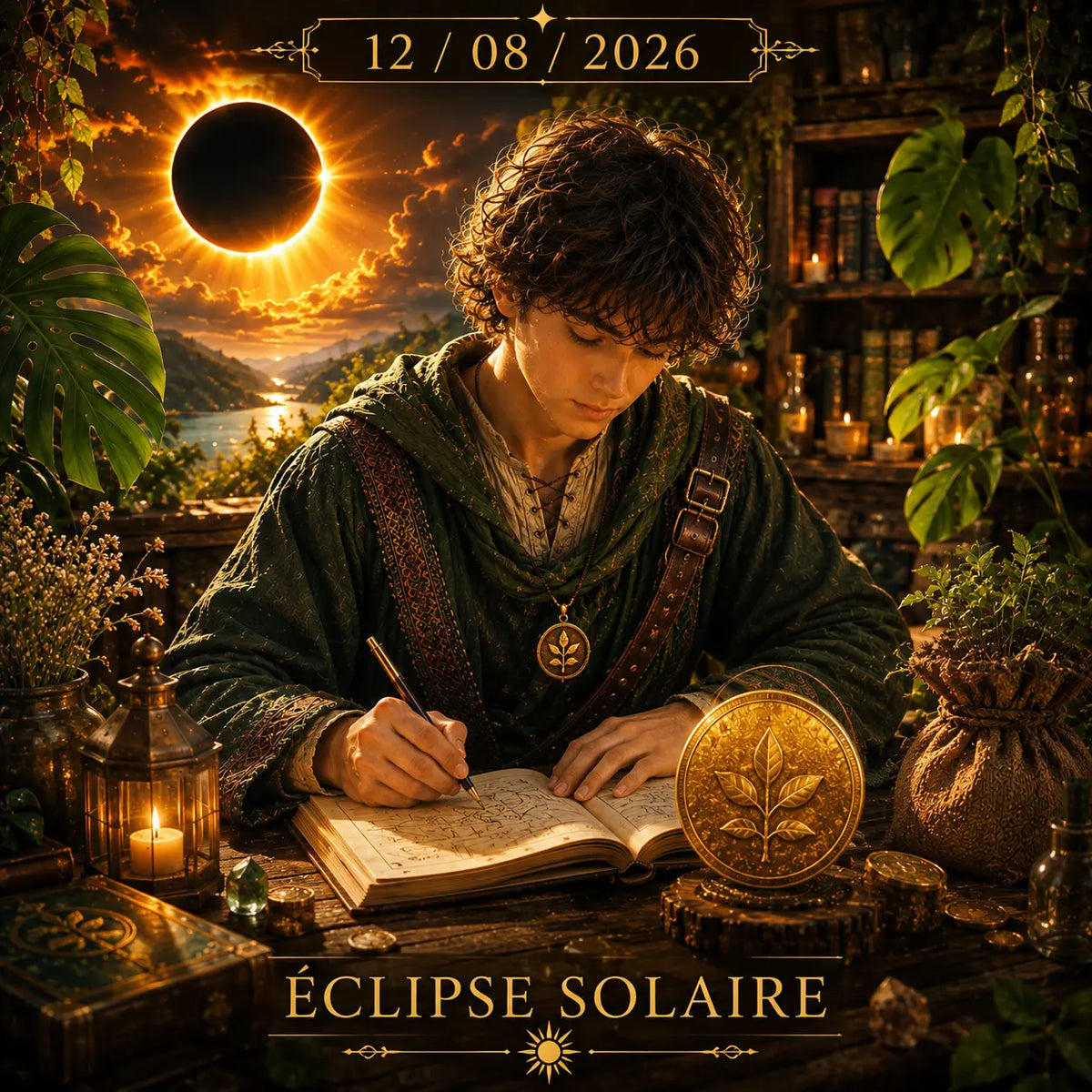 TAROT - Message du jour : Mercredi 12 août 2026 - ÉCLIPSE SOLAIRE