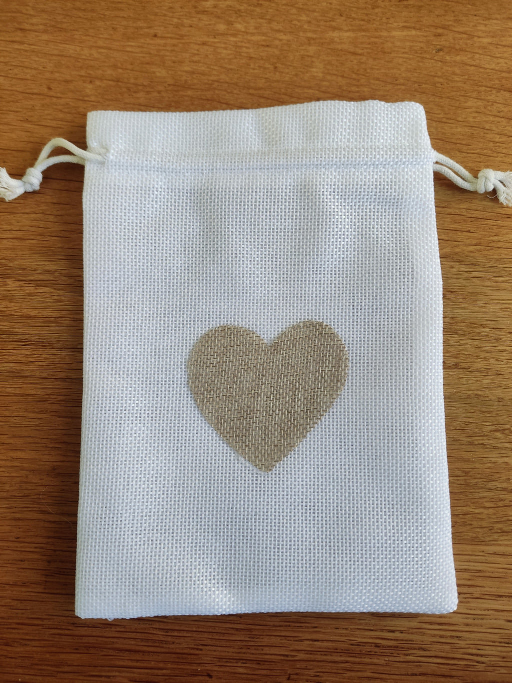 Pochon en toile de jute