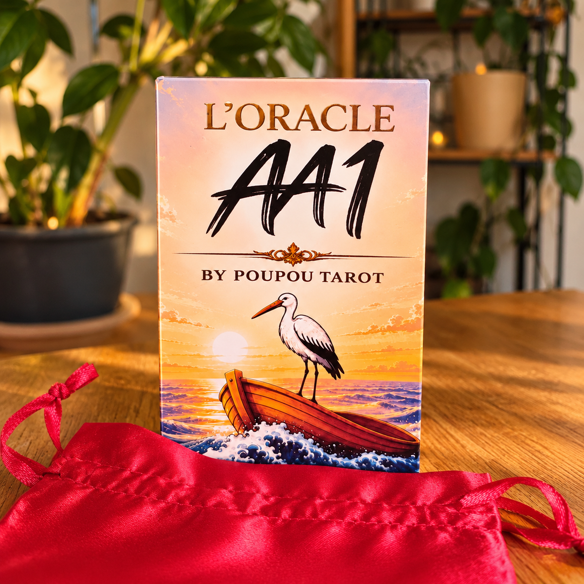 L'oracle AA1 - by Poupou Tarot : jeu divinatoire de 80 cartes