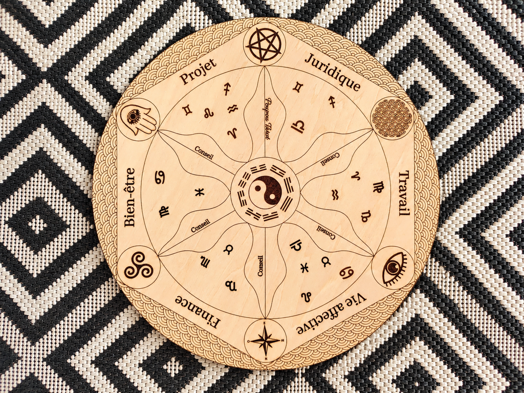 Plateau de divination – Ø 29 cm
