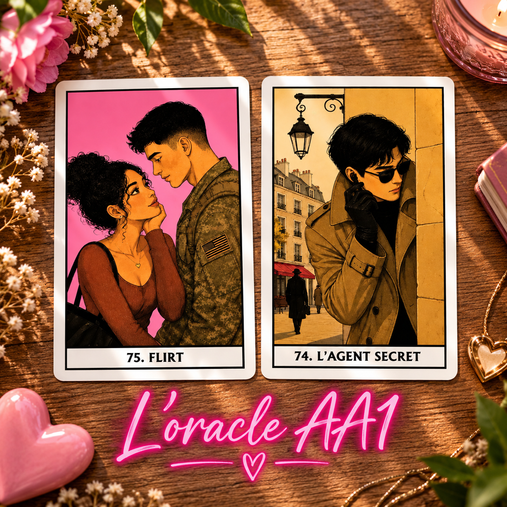 L'oracle AA1 - by Poupou Tarot : jeu divinatoire de 80 cartes