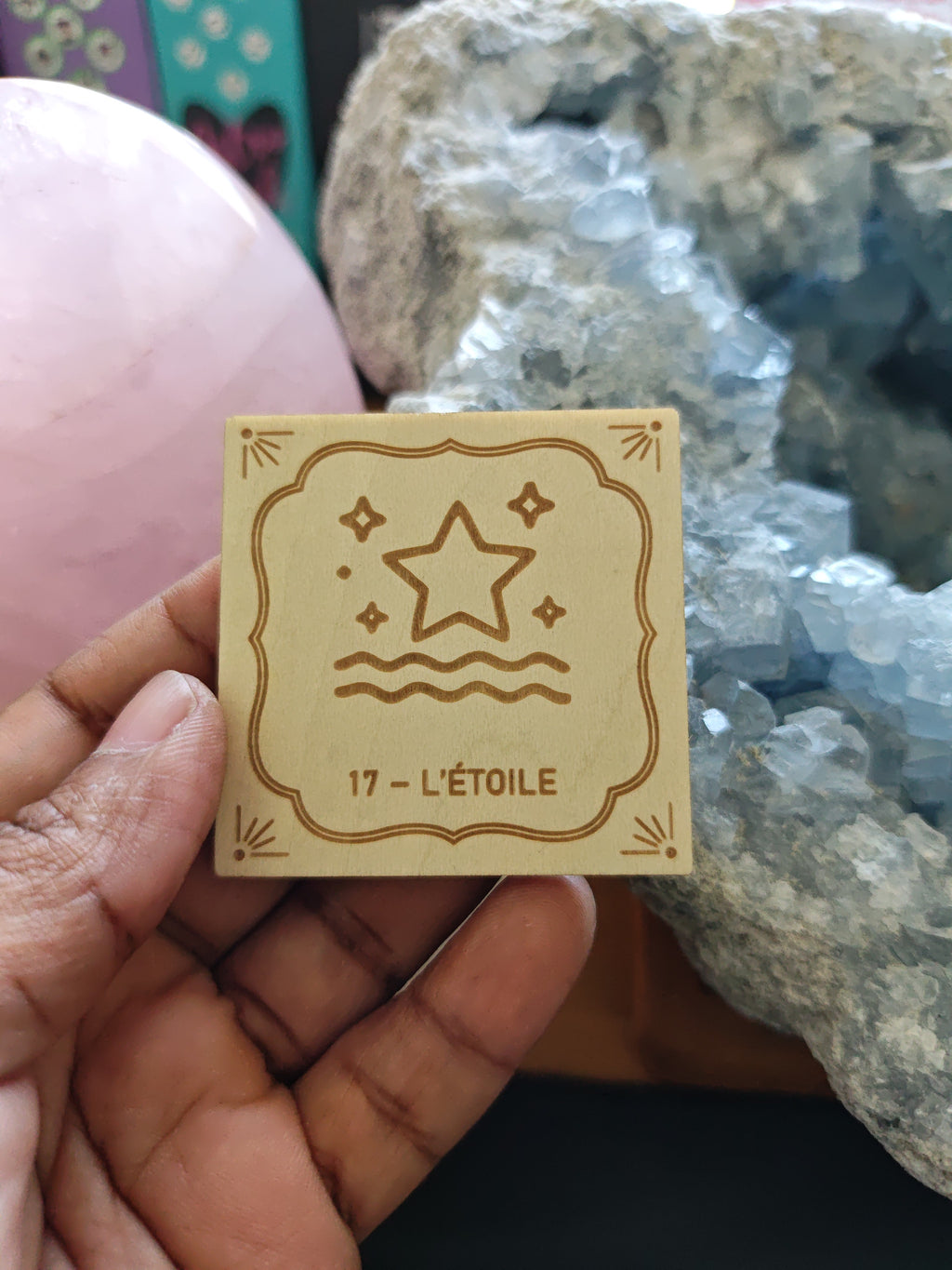 L' oracle Silva Sacra Arcana – Le bois sacré des arcanes - 23 pièces en bois