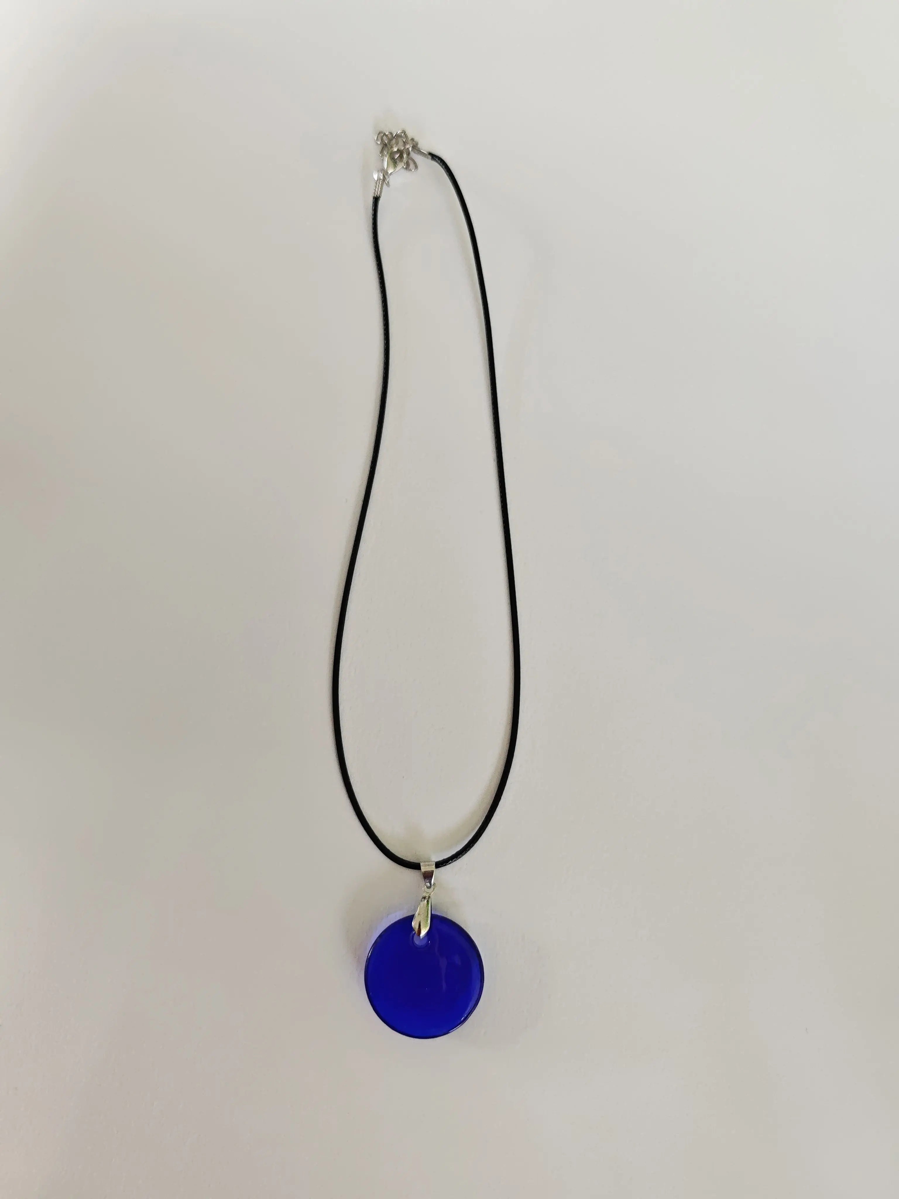 Collier œil bleu porte-bonheur – pendentif protection – bijou symbole œil grec