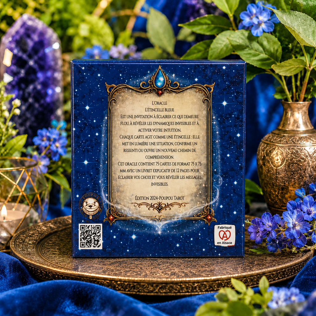 Oracle L’Étincelle Bleue - Oracle divinatoire - jeu de carte