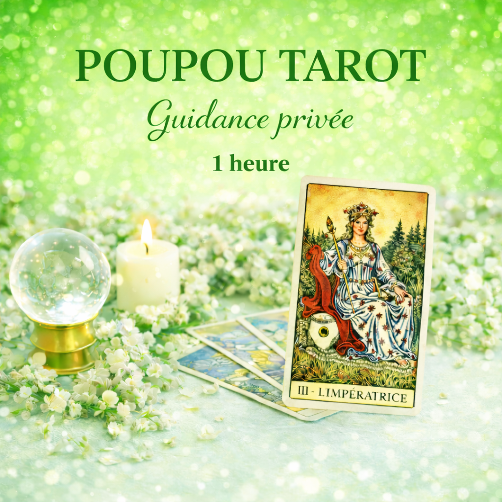 Séance d’accompagnement bien-être 1h – Tirage de tarot à visée introspective