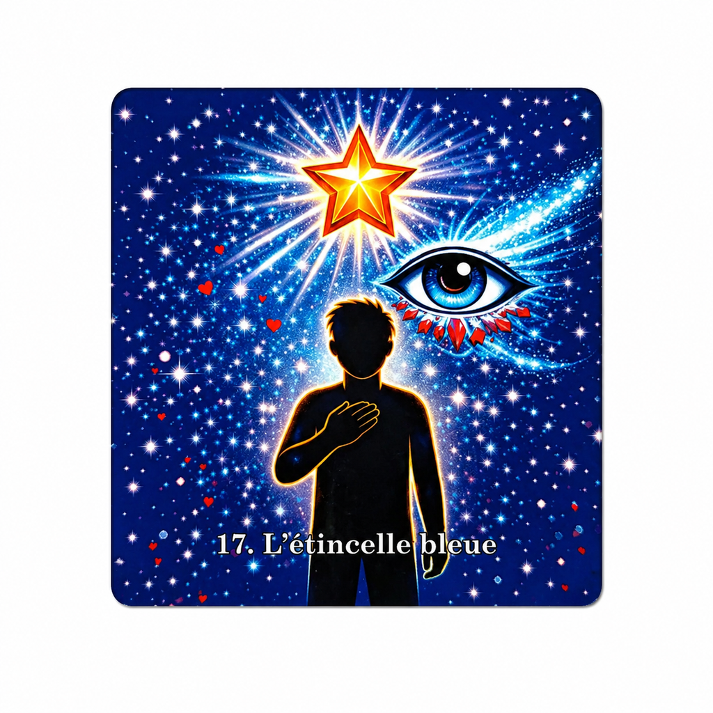 Oracle L’Étincelle Bleue - Oracle divinatoire - jeu de carte