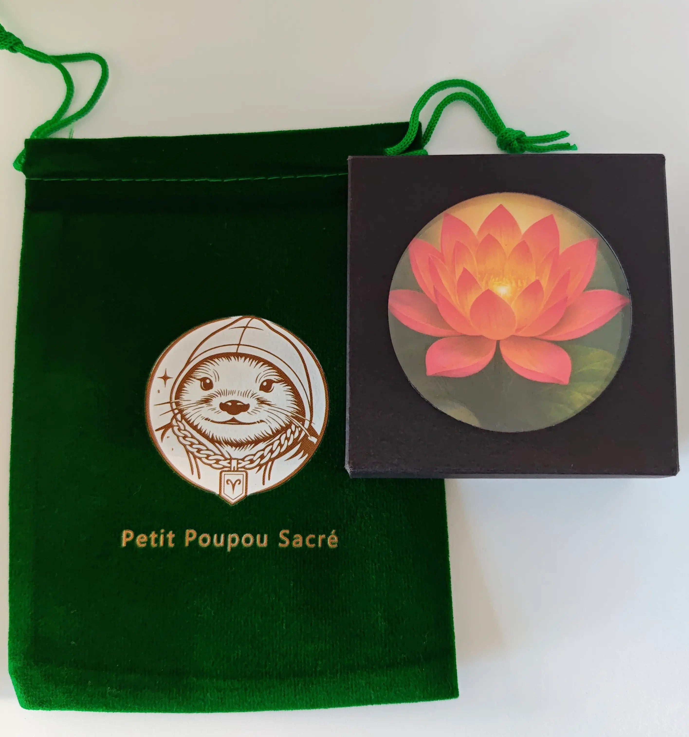 Petit Poupou Sacré - Oracle Divinatoire artisanal de 60 cartes