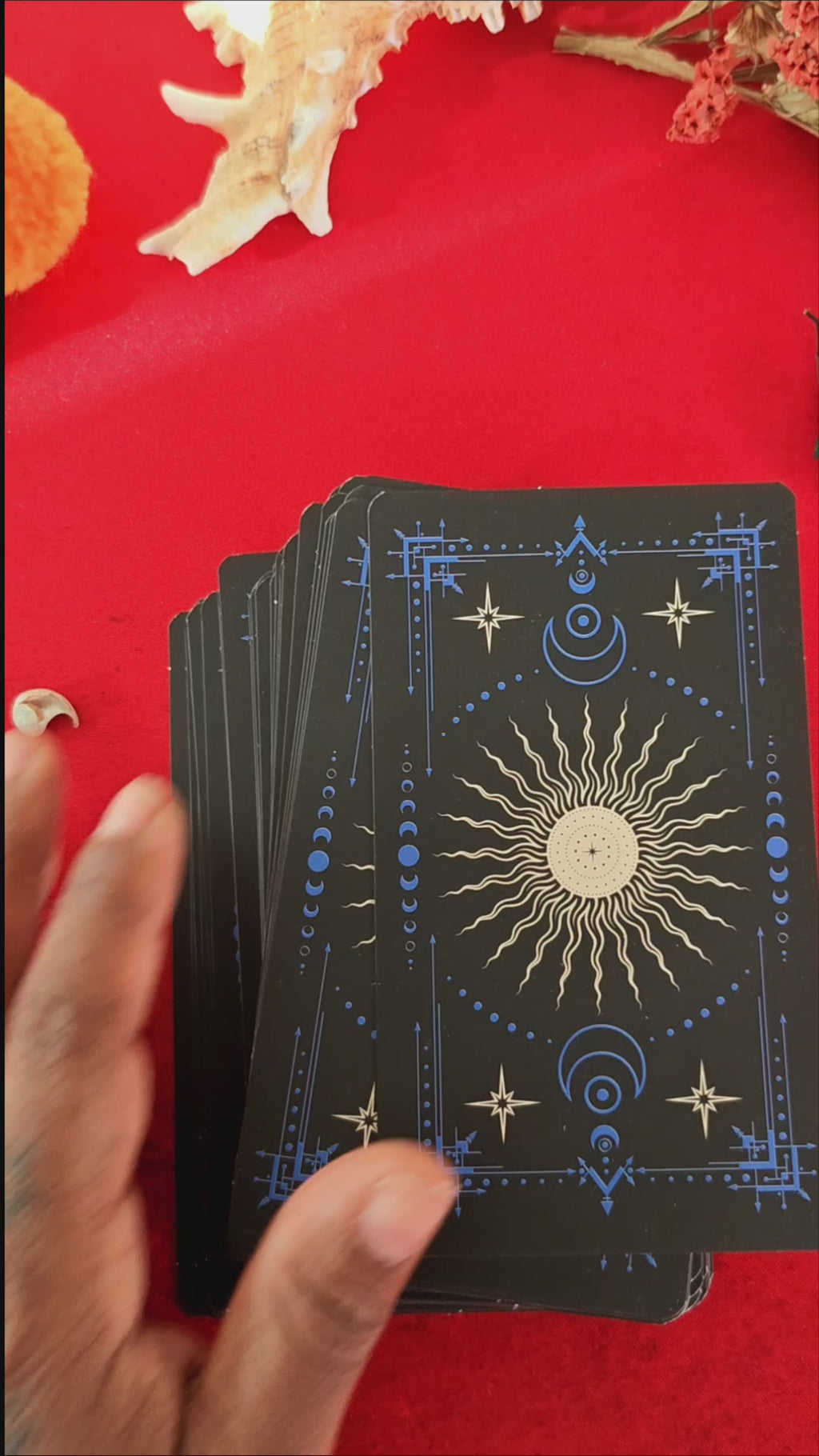 L’Oracle Les Vérités du Cœur - Jeu de  60 cartes divinatoire artisanales : Format 7 × 12 cm - Création faite main