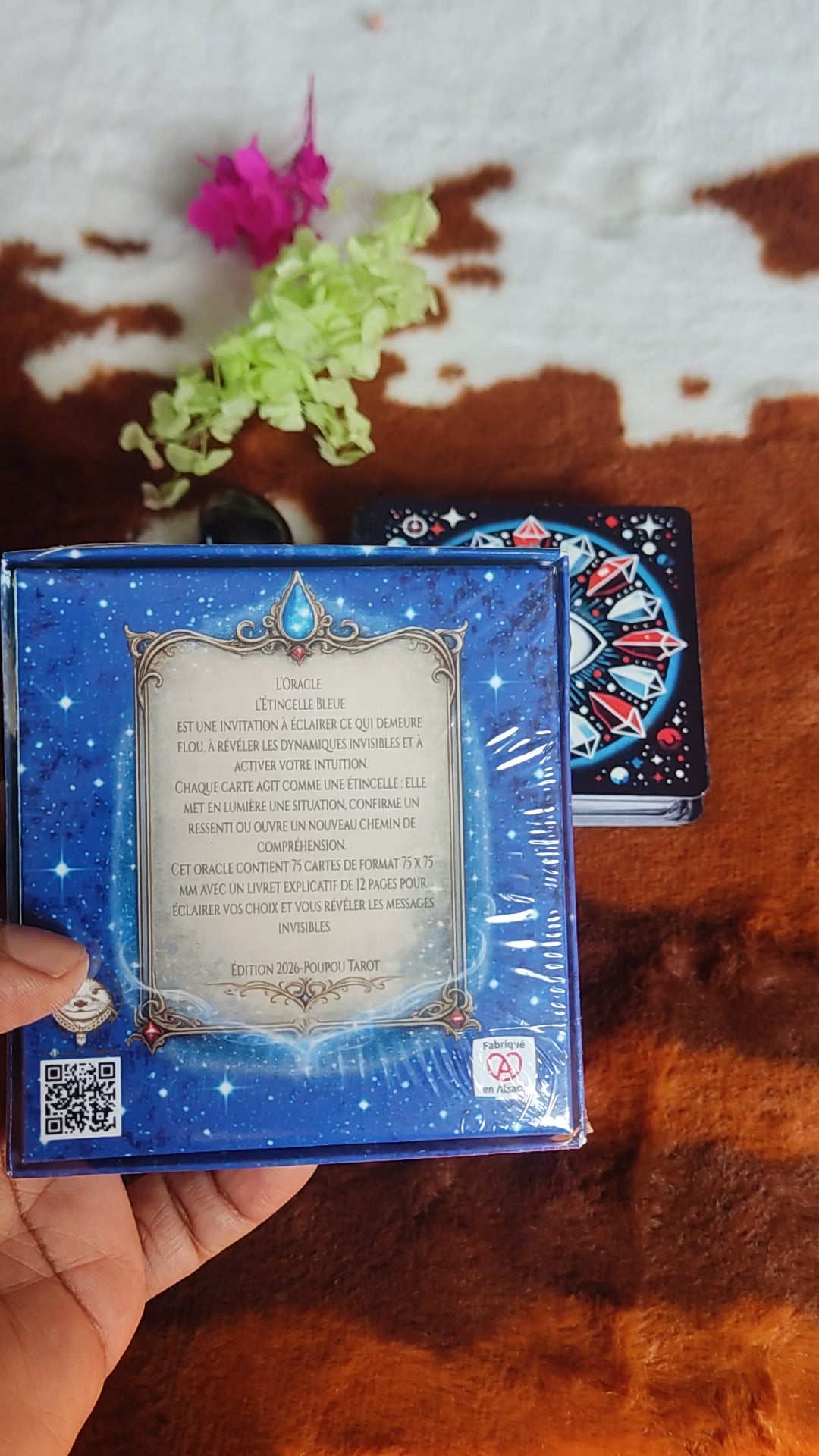 Oracle L’Étincelle Bleue — 75 cartes pour traverser ce qui cherche à émerger